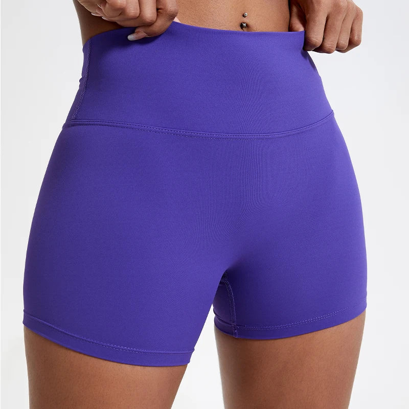 Elevate High-Waisted Workout Shorts