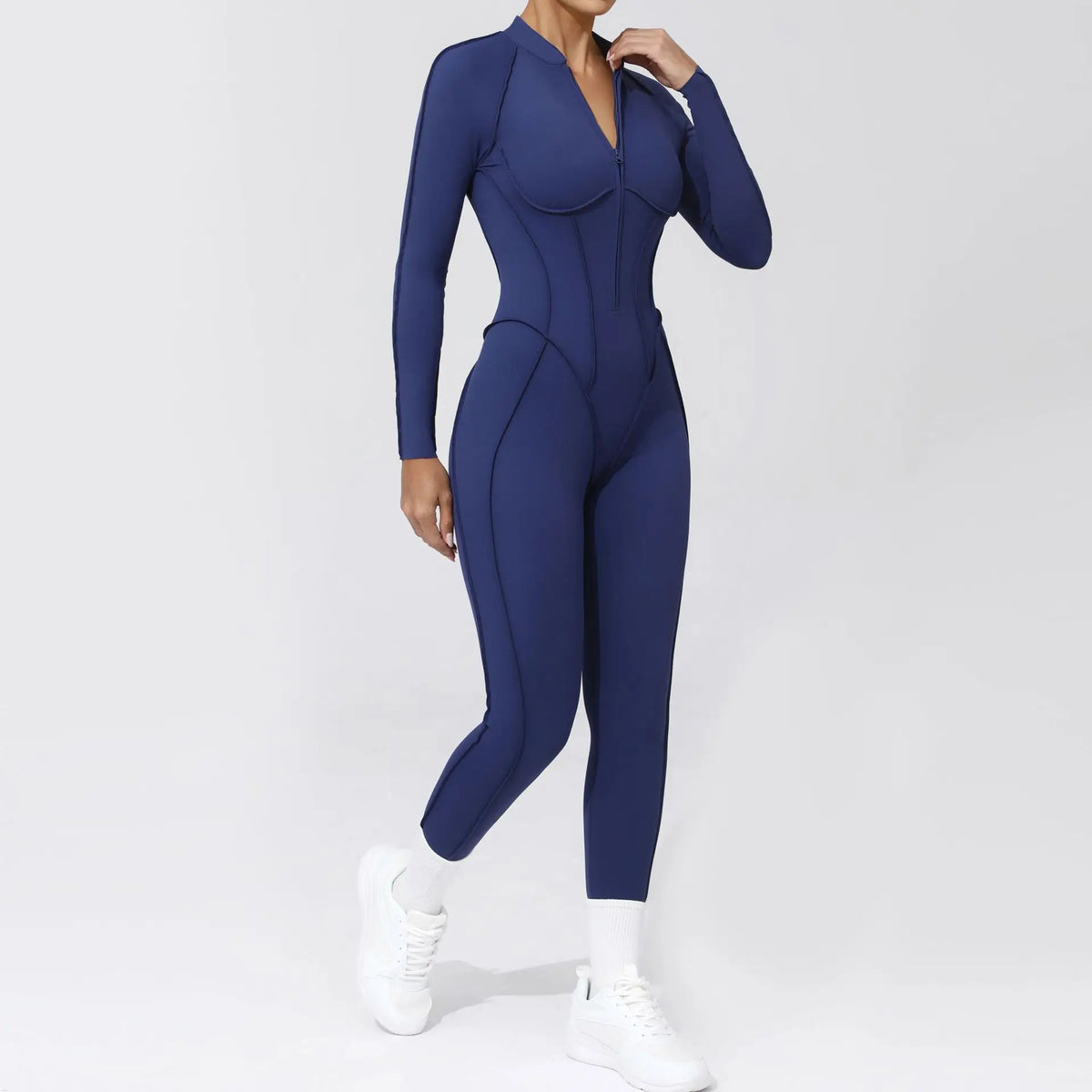 Yoga Suit Gym Set Women Training Sportswear Fitness Long Sleeved Sports Jumpsuit Women Push Up Female Workout Clothes Bodysuits