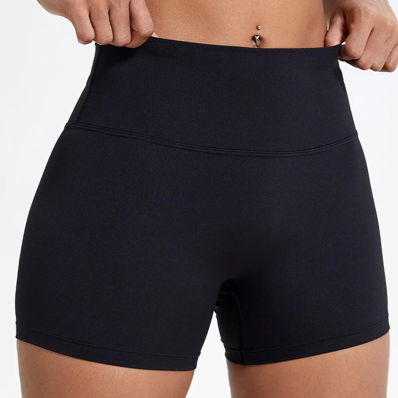 Elevate High-Waisted Workout Shorts