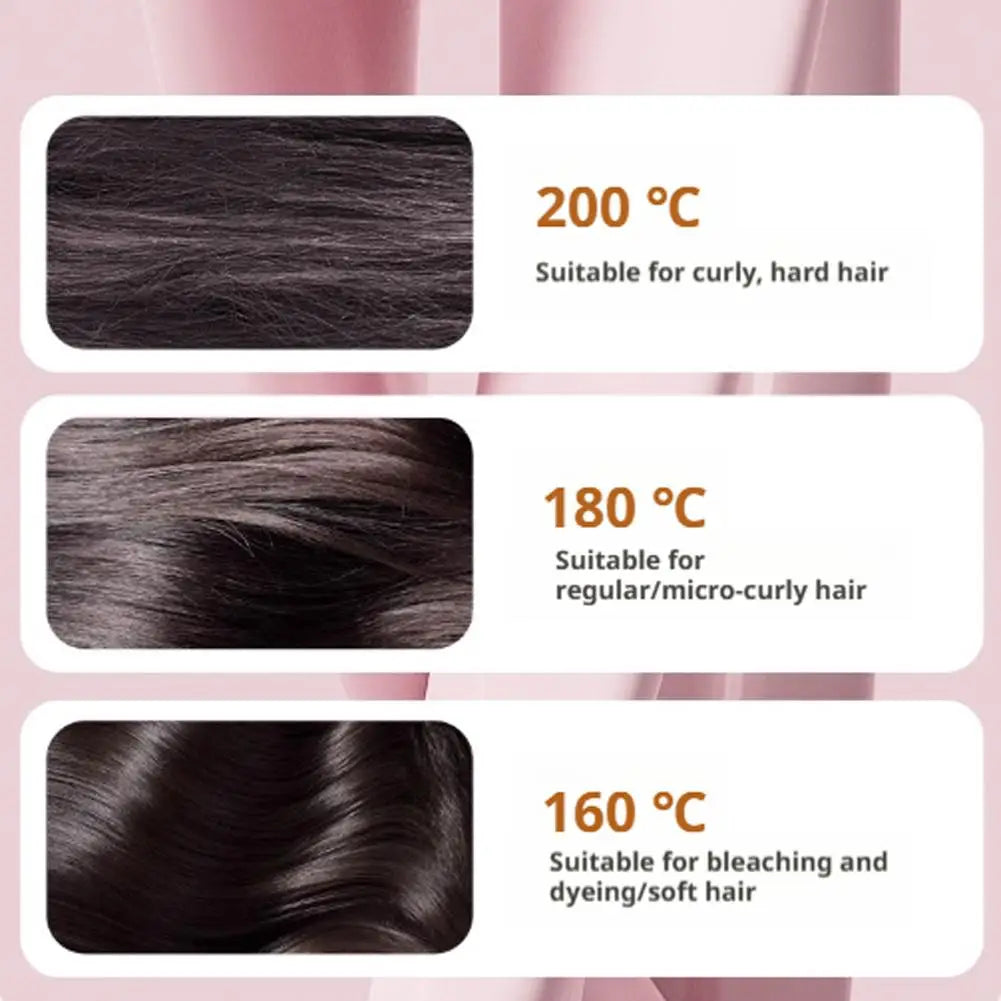 Wireless Negative Ion Straight Hair Comb Mini Portable Longlasting Fluffy Home Straight Hair Comb Hair Styling Hair Straightener