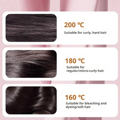 Wireless Negative Ion Straight Hair Comb Mini Portable Longlasting Fluffy Home Straight Hair Comb Hair Styling Hair Straightener