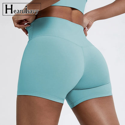 Elevate High-Waisted Workout Shorts