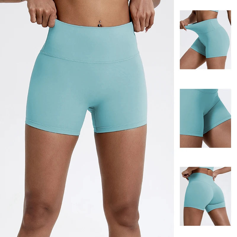 Elevate High-Waisted Workout Shorts