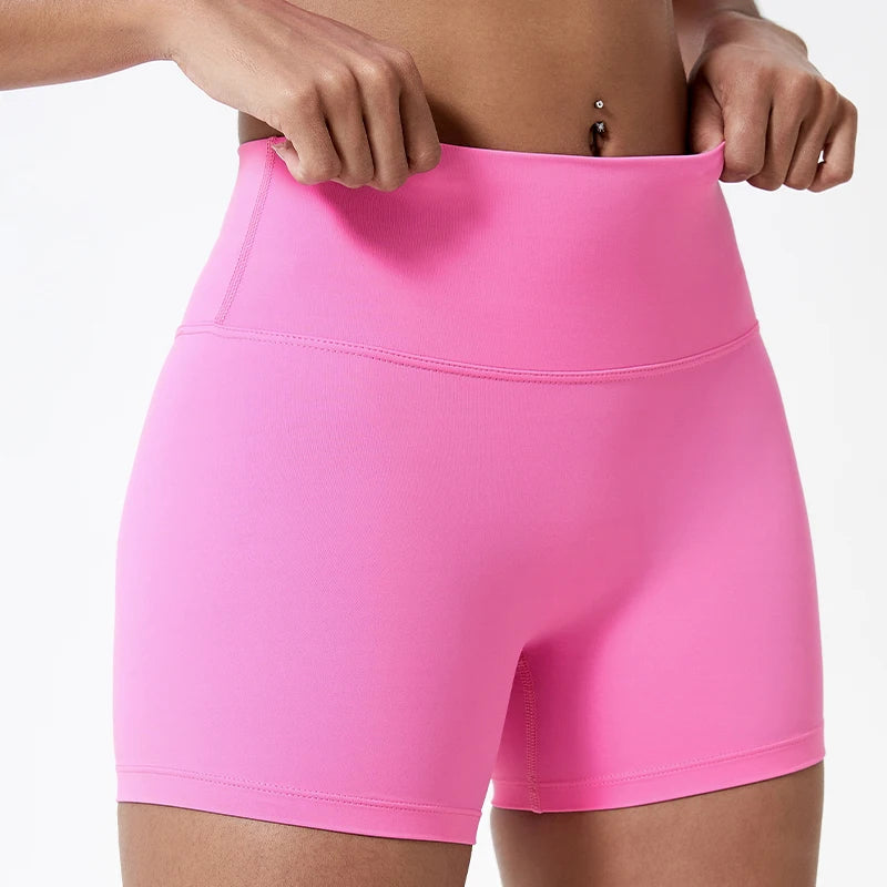 Elevate High-Waisted Workout Shorts