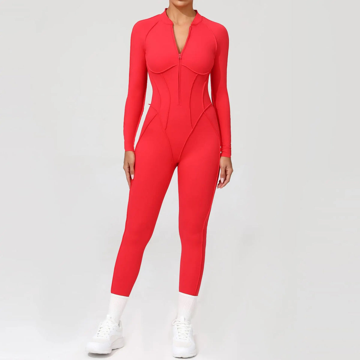 Yoga Suit Gym Set Women Training Sportswear Fitness Long Sleeved Sports Jumpsuit Women Push Up Female Workout Clothes Bodysuits